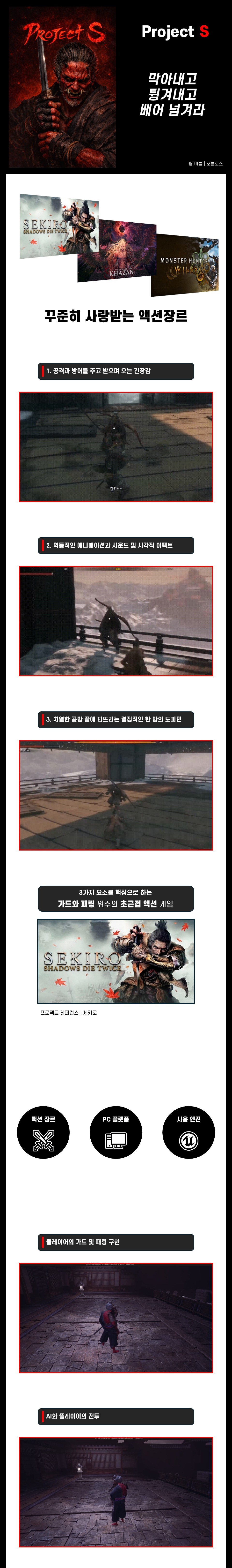 한아전 게임계열 학생 작품 Project S 소개